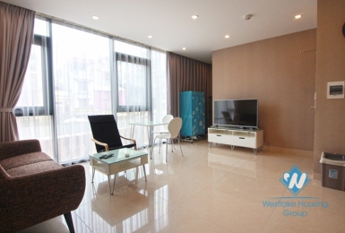 Modern & spacious apartment for rent on Nghi Tam street, Tay Ho